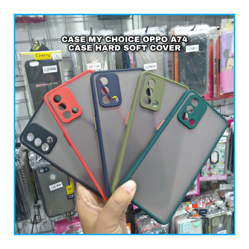 BACK CASE CHOICE OPPO A74 HARD SOFT COVER SOFTCASE SILIKON OPPO A74
