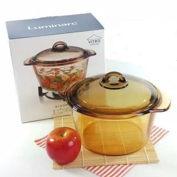 Luminarc Vitro - Blooming Casserole Amber 3 Liter DXK