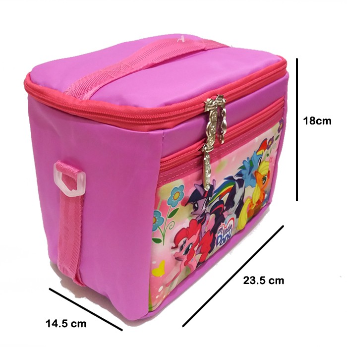 Tas Lunchbox Lunchbag selempang bekal makan anak anak