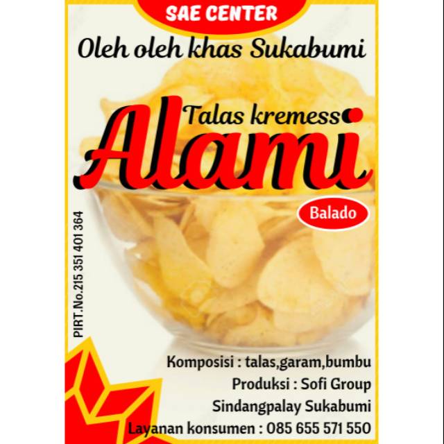 

keripik talas