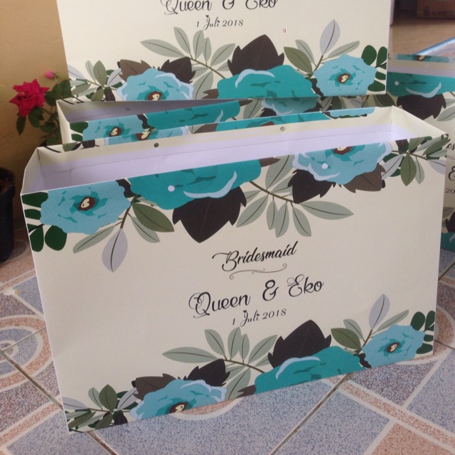 Paper Bag Bridesmaid