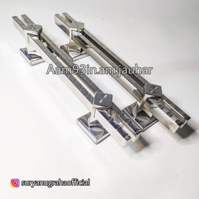 Handle Pintu Grafir Tarikan Pintu 33 Cm Gagang Pintu Rumah Minimalis Kotak Kunci Stainles Door Pull