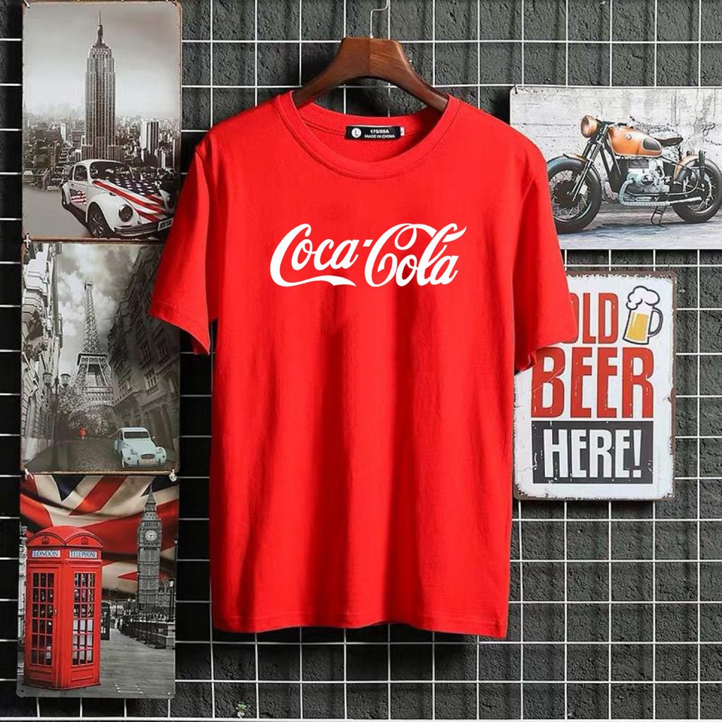  kaos  COMBED30s unisex cocacola terbaru  size XS XXL 