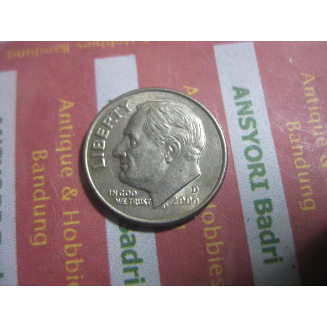 Koin Amerika 1 Dime 2006D Iklan H599