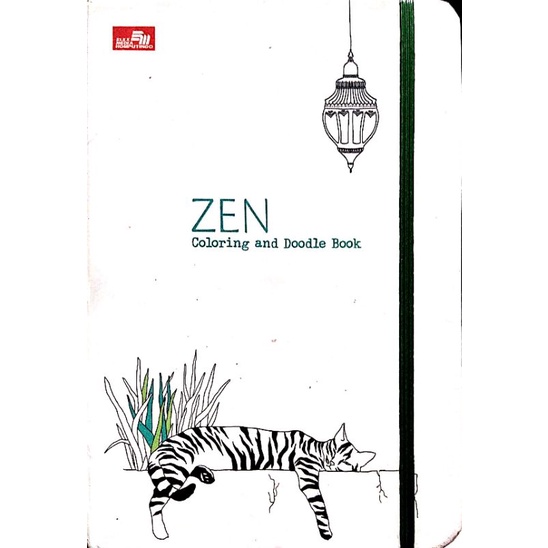 BUKU MEWARNAI ANTI STRESS-ZEN COLORING BOOK