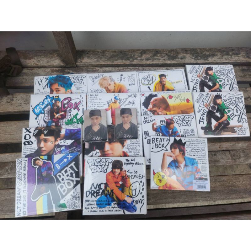 NCT Dream 2nd Repackage Album BEATBOX x Mumo 🇯🇵 (with bene or no) - Versi Digipack
