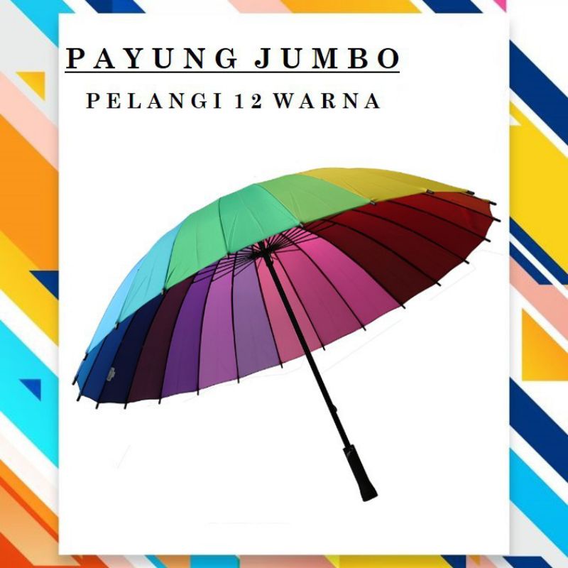 PAYUNG JUMBO PELANGI / PAYUNG JUMBO / PAYUNG