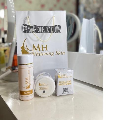 ◌ MH WHITENING SKIN BPOM/ SERUM MH 10ml/ SUNBLOCK MH (BISA BAYAR DITEMPAT) ♘