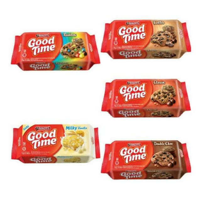 GOOD TIME 72 GRAM DOUBLE CHOC, CLASSIC CEMILAN MAKANAN RINGAN ARNOTS