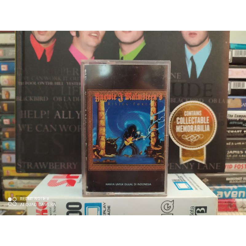 Kaset Pita : YNGWIE J. MALMSTEEN'S RISING FORCE - ALCHEMY.