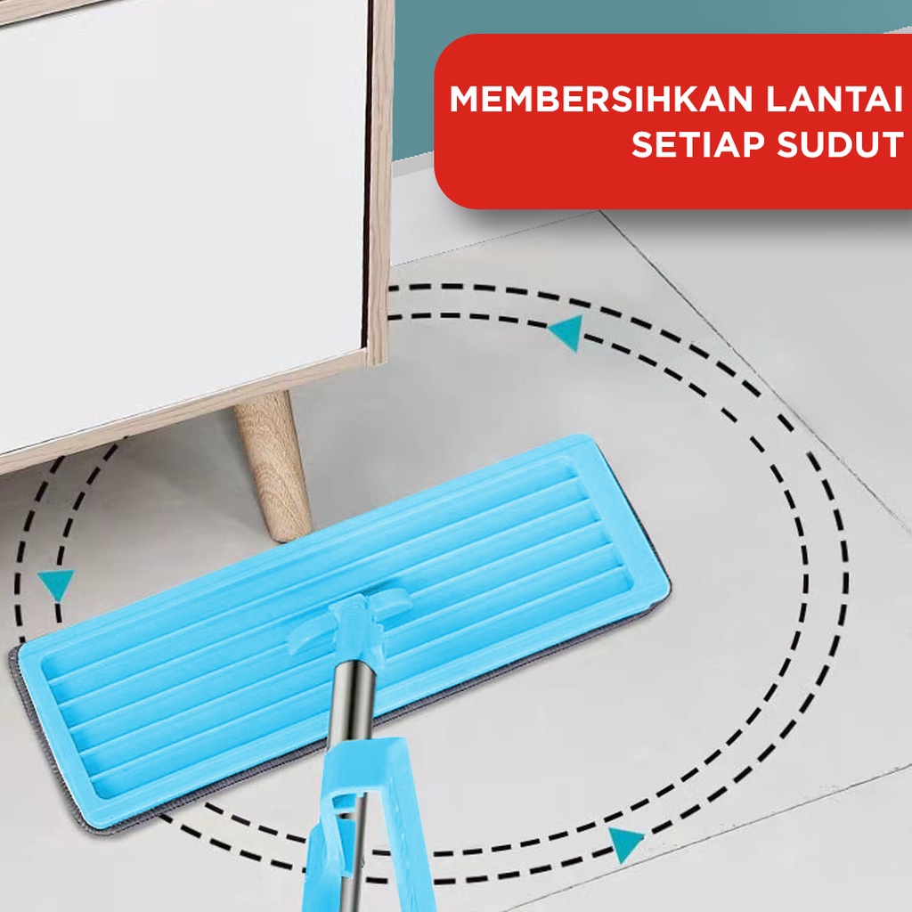 Pel Lantai Super Mop | Alat Pembersih Lantai | Pel Pembersih