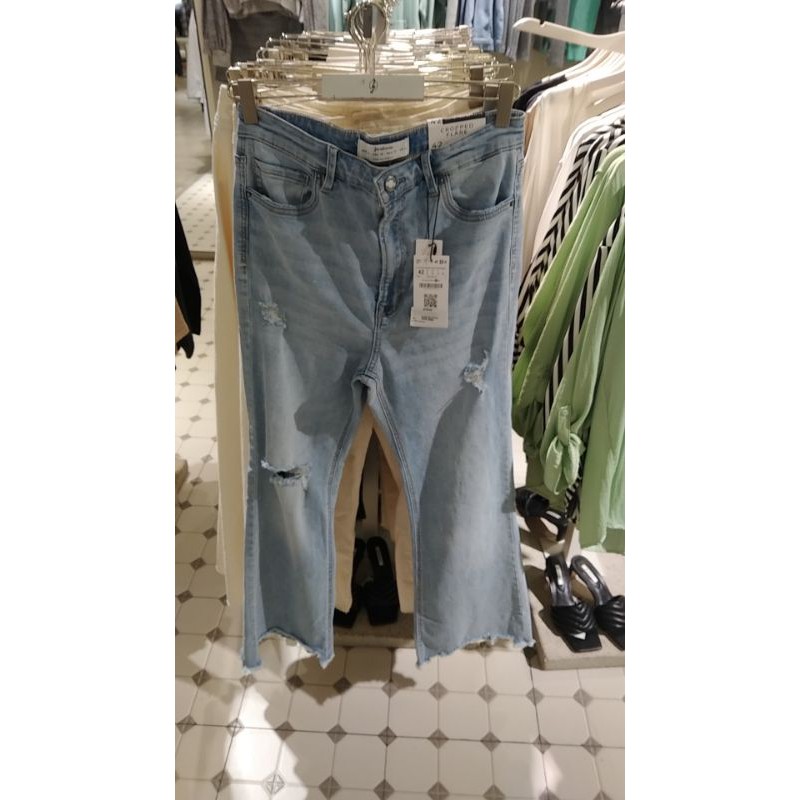 jeans flare stradivarius original NEW