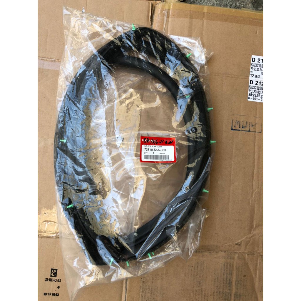 karet pintu belakang Civic 2001-2005 Civic VTI VTIS ES