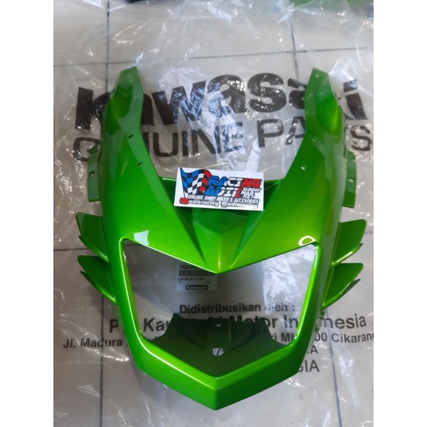 Batok kepala ninja rr new - batok fairing fering lampu depan ninja rr new