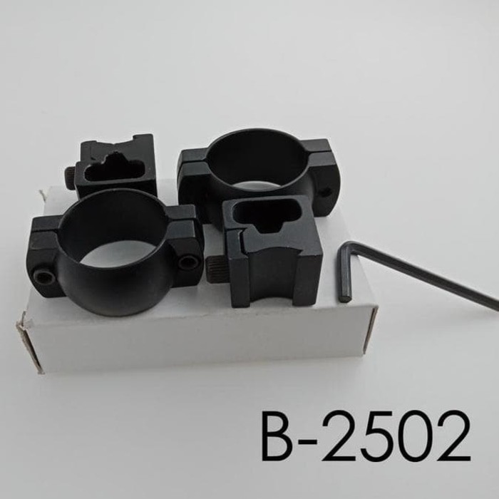 MOUNTING SET UNTUK PENYAMBUNG SCOPE ATAU SENTER B-2502