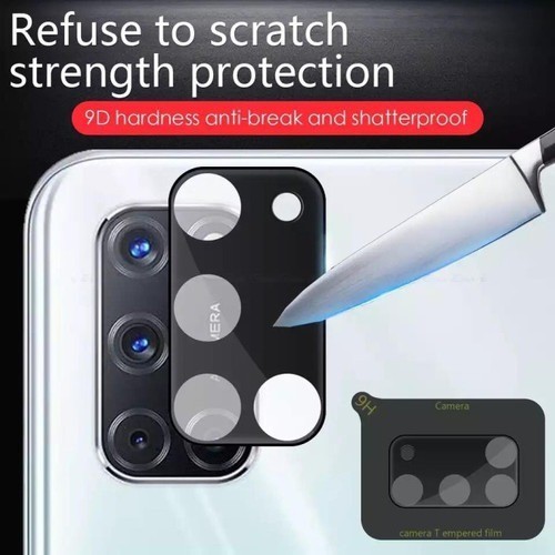 XIAOMI REDMI 9T Premium Frame Hitam Kamera 3D Round Edge Camera