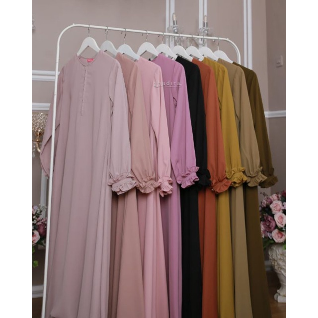 PO 30 hari kerja Dahlia gamis only by Shadira