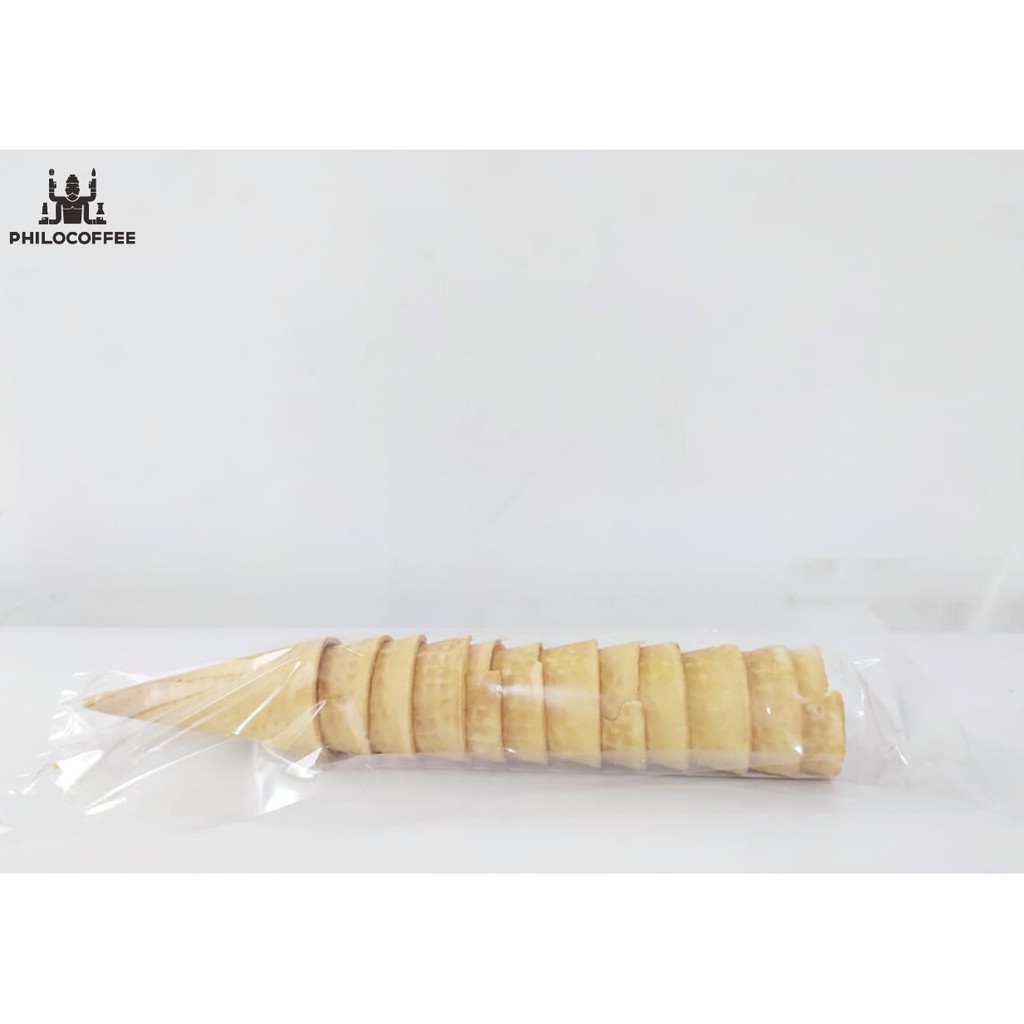 Wafer Cone Es Krim 12pcs (145gr) | Aladdin Rolled Sugar Cones