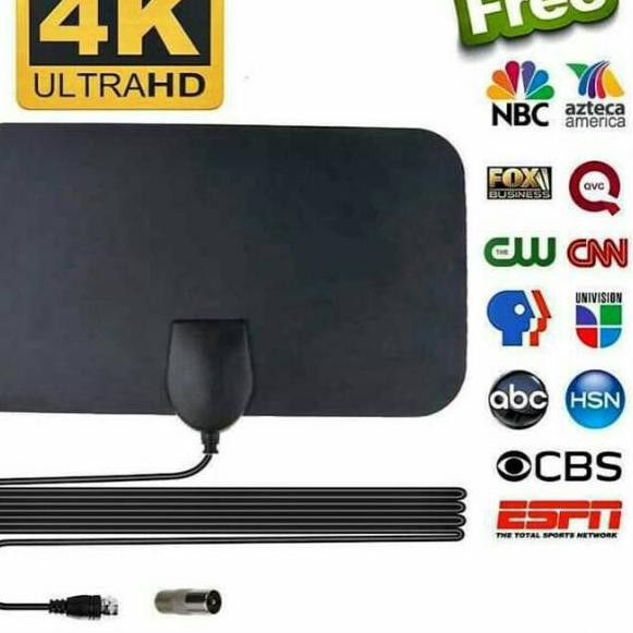 Taffware Antena TV digital DVB-T2 4K High Gain 25dB Antena tv indor dalam