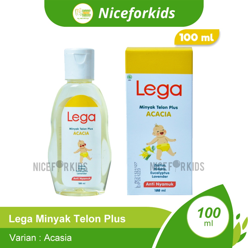 Lega Minyak Telon Plus Anti Nyamuk Uk. 70ml / Lega Minyak Telon 100ml / Minyak Telon Bayi