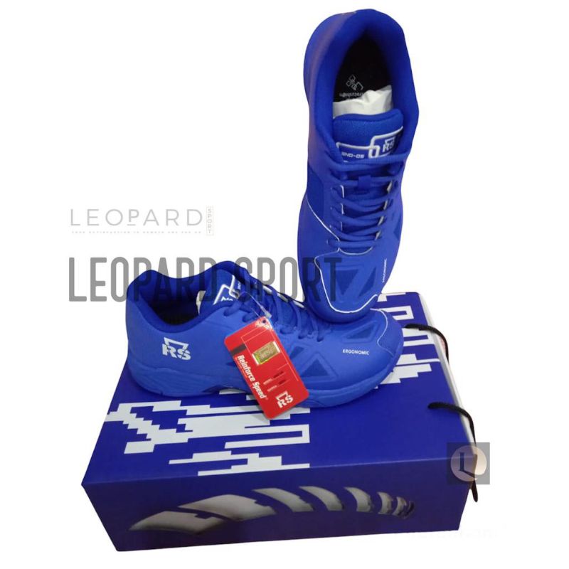 Sepatu RS SND 05 / Sepatu Badminton / Sepatu Reinforce Speed Blue