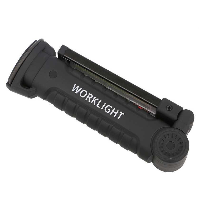 TaffLED Worklight Senter COB Magnetic LED 2000 Lumens - 175A [Hitam]