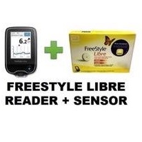 Starter Pack Libre Freestyle (Reader & Sensor) Abbott Singapore Versi 1