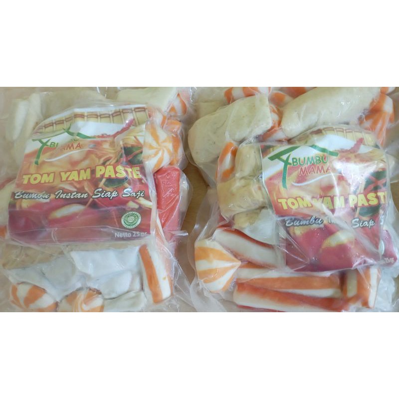 

Mix seafood tomyam 800gr