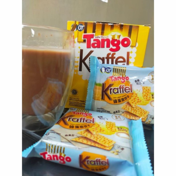 Maker-Waffle- Waffle Tango Kraffel Light Crispy - Wafer Tango Kraffel Limited Editio - 1 Box Isi 6