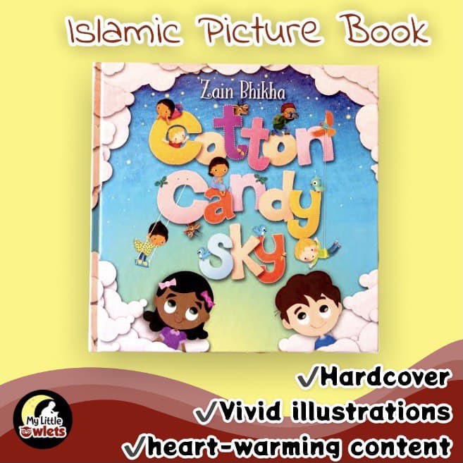 Kube Cotton Candy Sky Buku Anak Import Islam