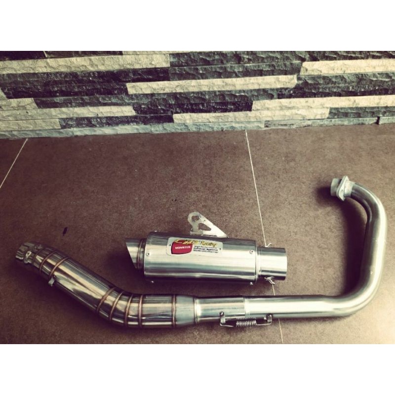 KNALPOT RACING CLD MONSTER TIGER BOOM KNALPOT SCORPIO MEGAPRO BYSON