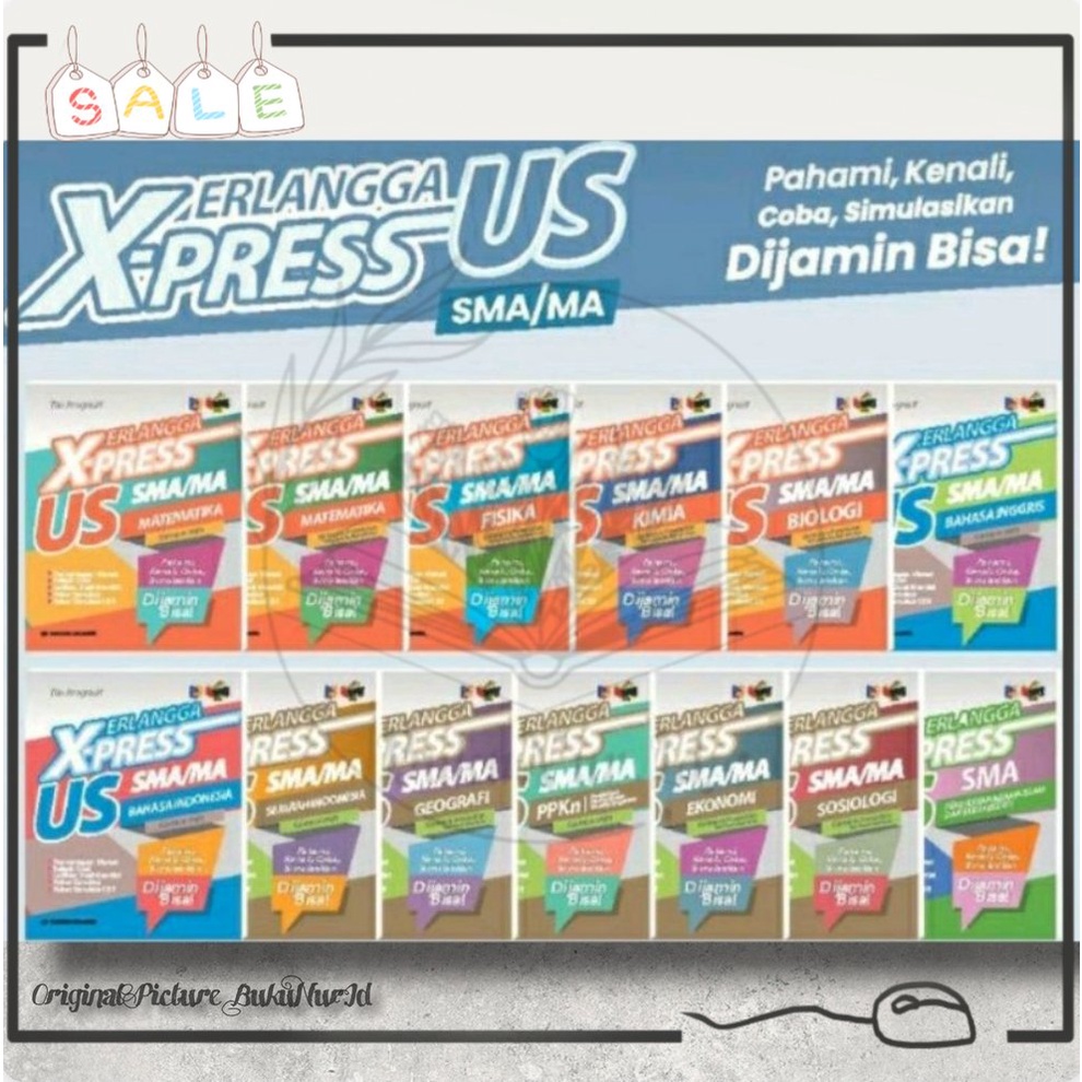 Jual BUKU UJIAN SEKOLAH ERLANGGA X-PRESS US SMA/MA TERBARU 2022 ...