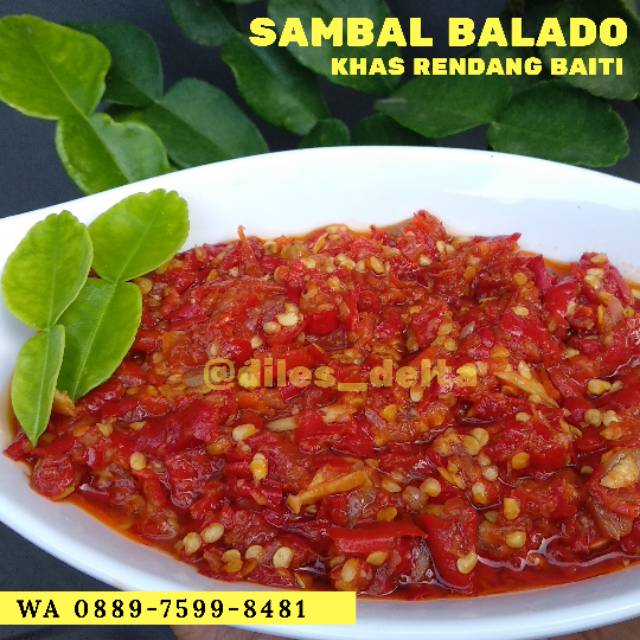 

Sambalado minang ekstra pedas