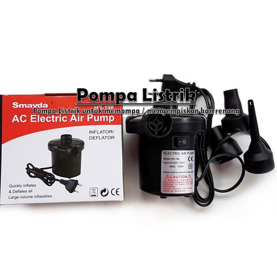 Pompa Angin Listik /electric Pump/ Pompa Kolam Mandi Anak_nlc1