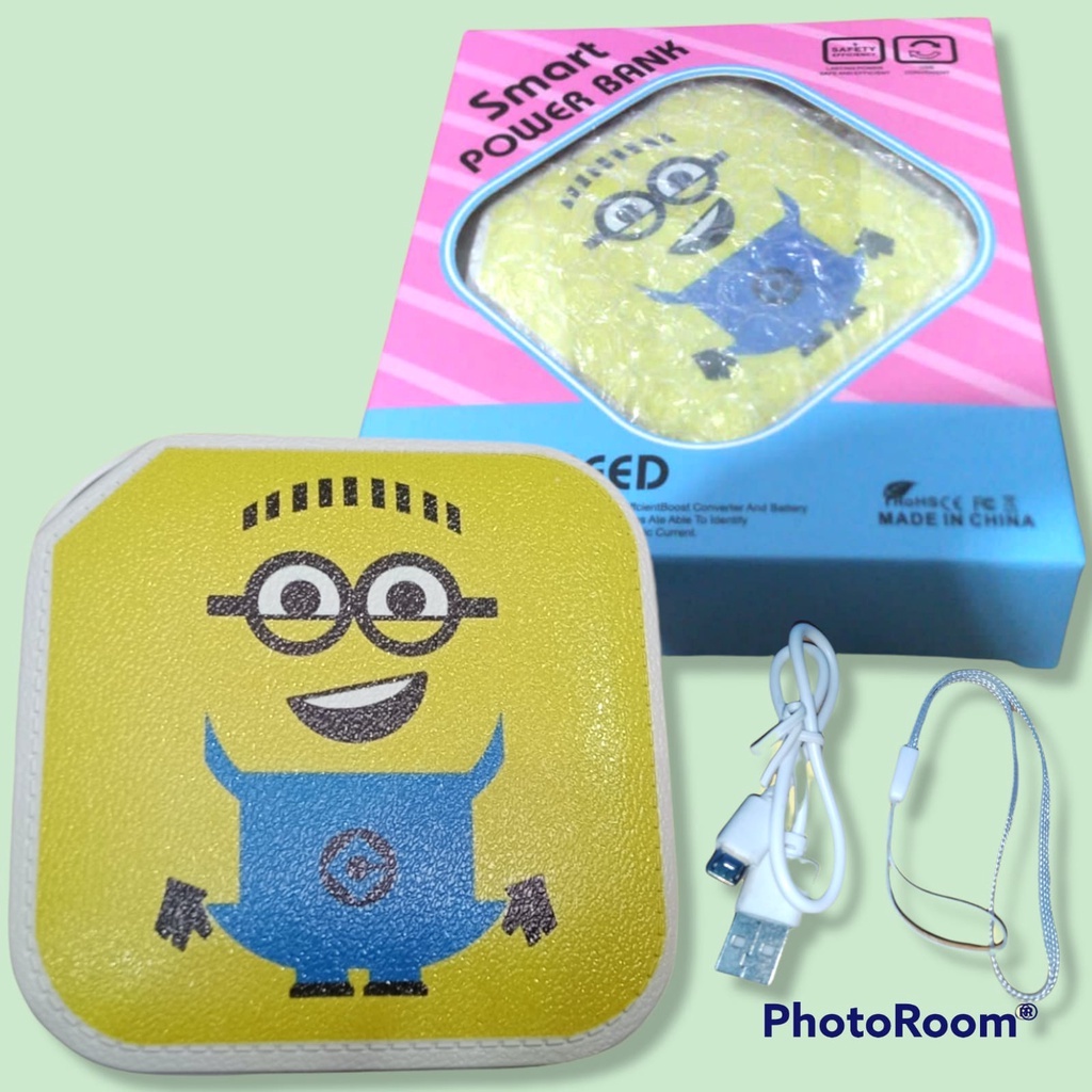 [MINION]POWERBANK 10.000  mah  MINI MOTIF KARTUN