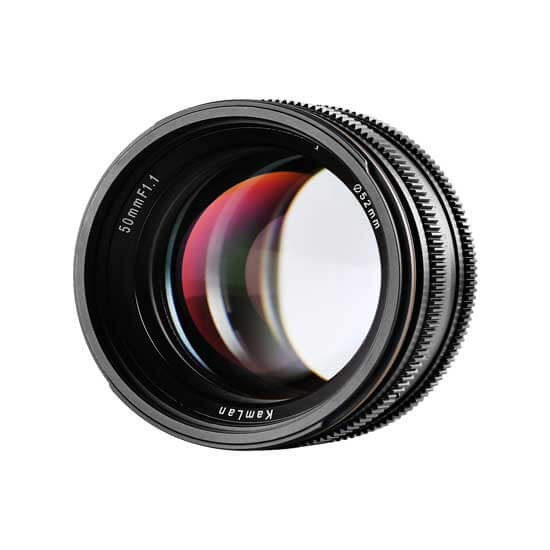 Kamlan 50mm f/1.1 APS-C for Canon