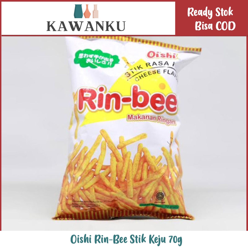 

Oishi Rin-Bee Stik Keju 70g