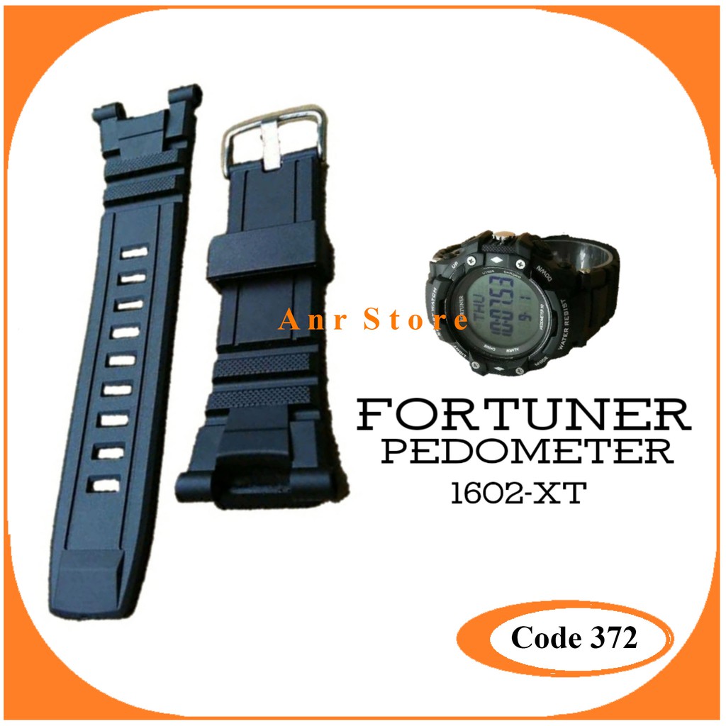 Tali Jam Tangan Fortuner Pedometer 1602-XT Free Pen