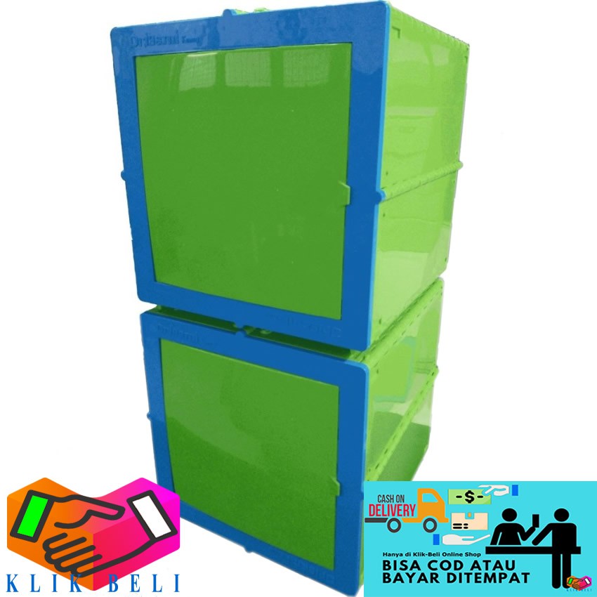 EASE Box Storage Container Lemari Serbaguna Koma Kontainer 64 Liter Lemari Pakaian Plastik