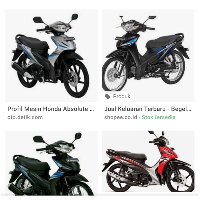 BEHEL JOK BELAKANG HONDA ABSOLUTE REVO -REVO ABSOLUTE