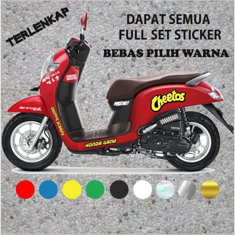 Sticker Scoopy yang Lagi Viral Cheetos Sticker Cutting Scoopy