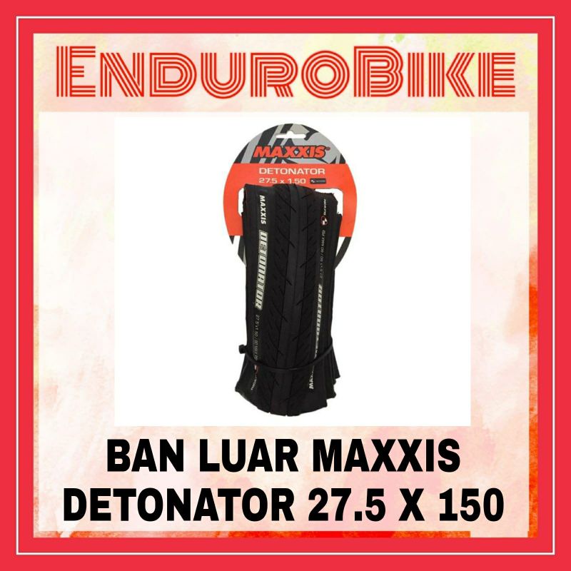 BAN LUAR SEPEDA TIRE MTB KEVLAR MAXXIS DETONATOR 2.75 × 1.50  275 150 ENDUROBIKE