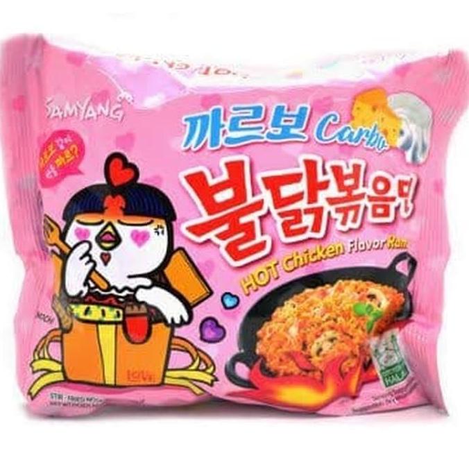 

Big Sale Logo HALAL - Samyang Ramen CARBONARA - Carbo Pink Big Sale