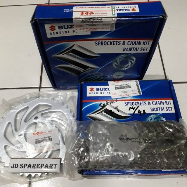 Gear Set Suzuki Satria 2 Tak Asli