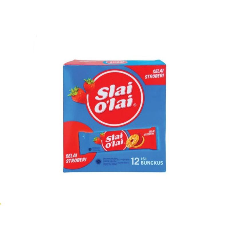 

SLAI OLAI STRAWBERRY 24 GRAM ISI 12PCS