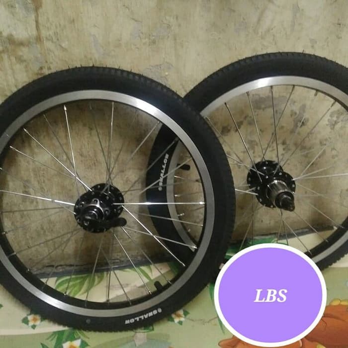 FULL WHEELSET 16 BROMPTON BRAKELINE HTM l WHEELSET 16 X 1 3/8 BROMPTON ML0638