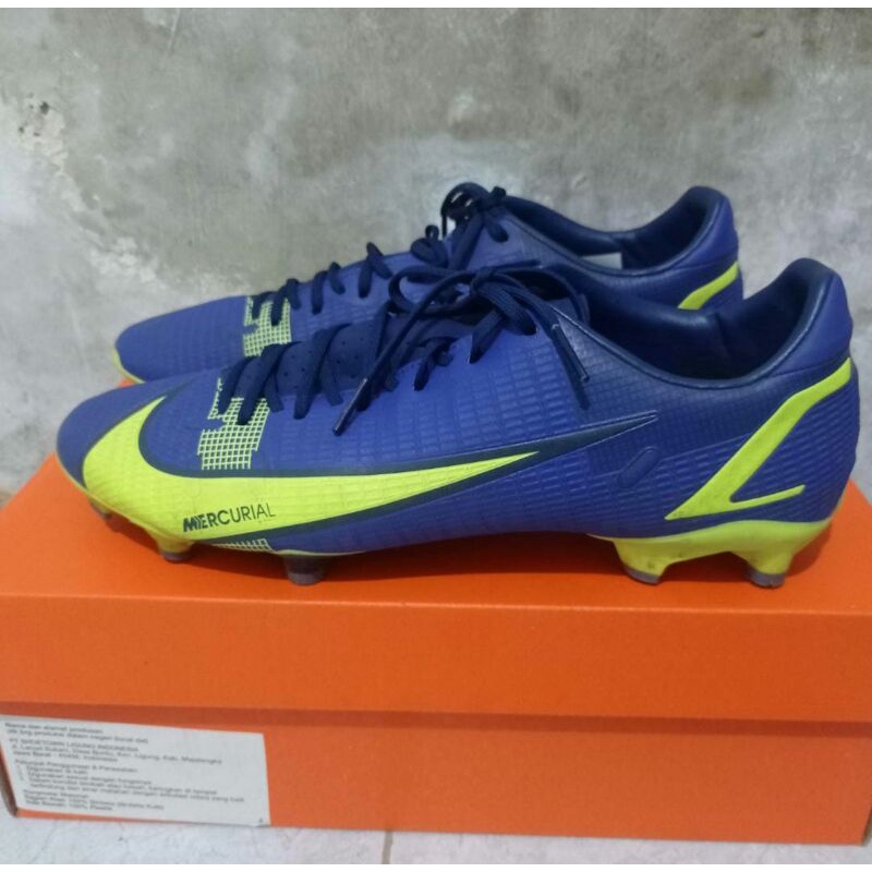 second sepatu bola original Nike mercurial vapor 14 academy size 42.5