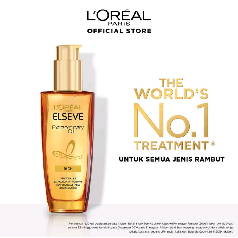 LOreal Paris Elseve Extraordinary Oil Gold Hair Treatment Serum