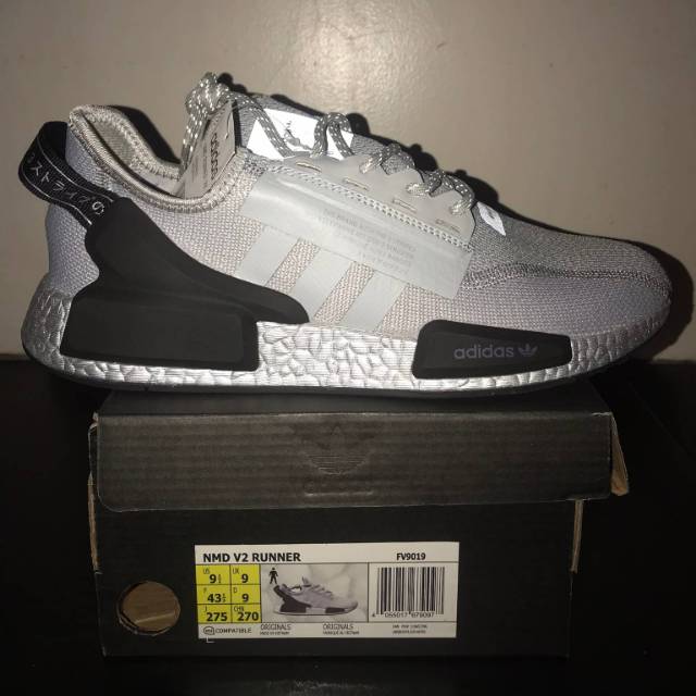 Adidas nmd v2 runner grey black