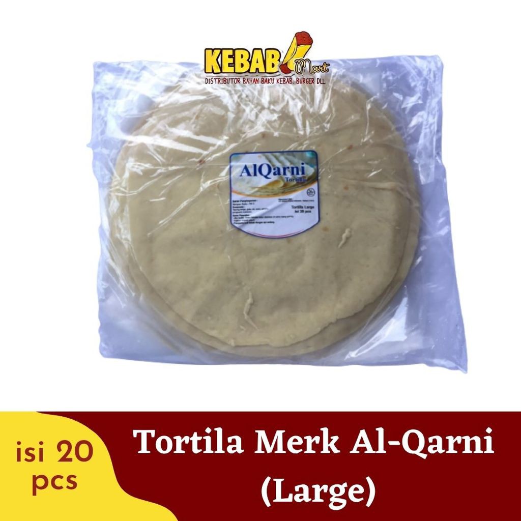 Kulit Kebab Tortila Large Merk AL- Qarni